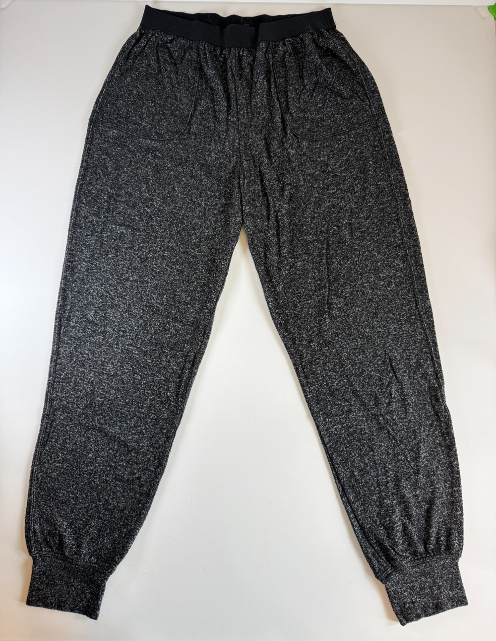 PINK Victoria's Secret Women's Lounge Jogger Pajama Pants Gray Black Small
